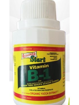 Pupuk/Vitamin B1 untuk tanaman LIQUINOX kemasan botol 100 ml